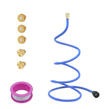 Brumisateurs D'Arrosage pour Terrasse Extérieure, Brumisateur Flexible sur Pied, Brumisateur de Jardin Portable pour le Refroidissement Extérieur,