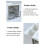 2Pcs +White Simple Transparent Drawer Storage Box Children'S Student Office Desktop Ornaments Pen Holder 2