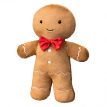 Kerstmis Nieuwe Pluche Kussen Gevulde Chocolade Cookie Huis Vorm Decor Kussen Leuke Grappige Kerstboom Party Decor D