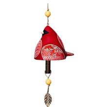 Campana Canto Pájaro para Decoración Jardín, Carillón Viento Rústico Colgante, Colgante Campana Tubo Metal, Colgante Campana para Puerta, Regalo