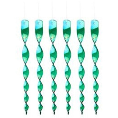 Green 30cm Bird Repellent Reflex Startle Stick - Decorative Rotating Control - Keep Birds Away