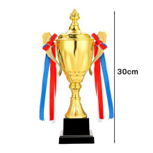 11.8 Inch Gold Trophy Cup for Sports Meeting Competitions Soccer Winner Team Awards and Competition Parties Favors