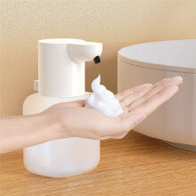 Macchina Manuale con Sensore Automatico da 550 Ml con Dispenser Elettrico con Sensore A Infrarossi IPX5 Impermeabile per La Casa Nero A