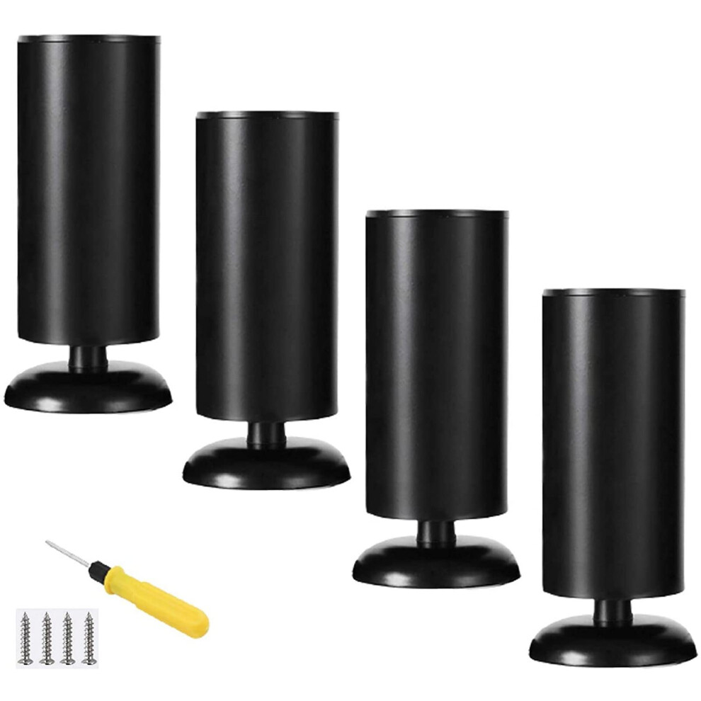 Adjustable Stainless Steel Table Legs Set Of 4, Heavy Duty 500Kg Load, Rubber Feet For Cabinets And Desks 9771547202790