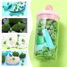 50 Pcs Frog Garden Decor Green Frog Figurines Miniature Home Decor Tiny Plastic Frogs Fairy Garden Decor