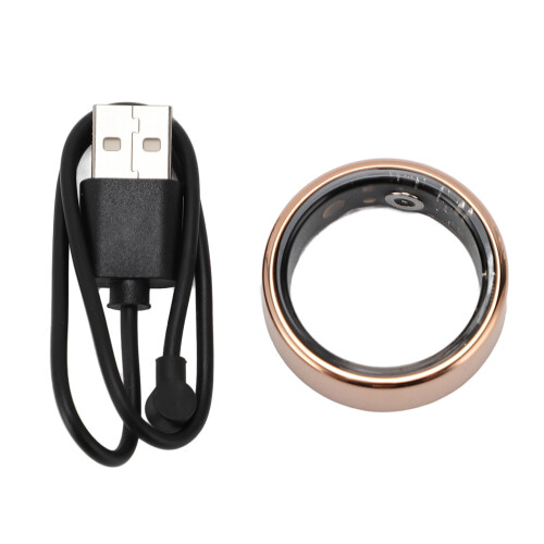 Smart Ring Gesundheits-Tracker 20mAh Gold US9 7 Tage 1