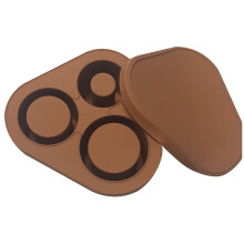 Bandeja de Cubos de Gelo com Tampa para 30 Copos de 40 Onças 3 Moldes de Cubos de Gelo de Cilindro Oco para Canecas Bandeja de Cubos de Gelo