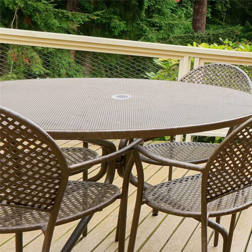 4Pcs Patio Table Umbrella Hole Ring Plug, Silicone Pool Umbrella Sleeve Stabilizer,Umbrella Table Ring Hole Insert White 2