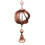 Rain Chain Circular Wind Chime Rain Chain for Gutter Decorative Rainwater Collection Chain with Bells 5