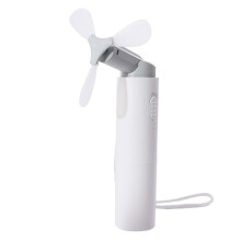 Handheld Fan Portable Rechargeable 3000mAh USB Battery Powered 22+Hrs Runtime Small Hand Held Fan White
