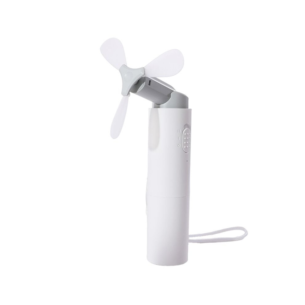 Handheld Fan Portable Rechargeable 3000Mah Usb Battery Powered 22+Hrs Runtime Small Hand Held Fan White 6133053024885