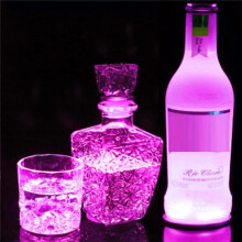 LED Luminous Coasters, Suitable for Parties, Weddings, Bars, Christmas, Family Gatherings, Etc. Drink Bottle Coasters