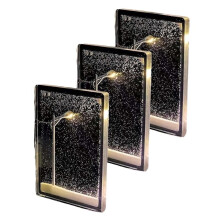 Schneelampe Nachtlampe Materialpaket, Schneeszene Straßenlampe, Schneeszene Lampe, Schneeflockenlampe, Schneeflockenlampe DIY