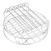 Air Fryer Stainless Steel Rack Grill Rack Tray and Steam Rack Air Fryer Tools