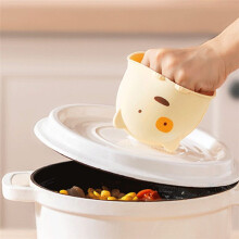 4PCS Heat Resistan Silicone Oven Mitts Cooking Gloves Non Slip Oven Gloves Cute Cattoon Shape Insulated Baking Gloves A