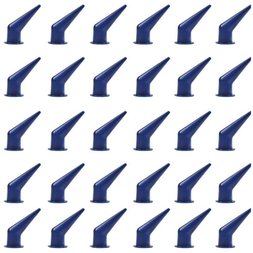 50 Pieces 45 Angle Nozzle for Bulk Caulk Tool, Cones Nozzles Caulking Nozzle Caulk Nozzle Applicator Replacement