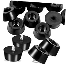 Rubber Furniture Feet Kit with Screws, NonSlip Pads for Chairs and Tables, Floor Protection
