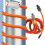 120W 6A Super Fast Charge Type-C Liquid Silicone Cable Quick USB Cable for  Phone Pixel Bold Data ,Orange 1.5M 4