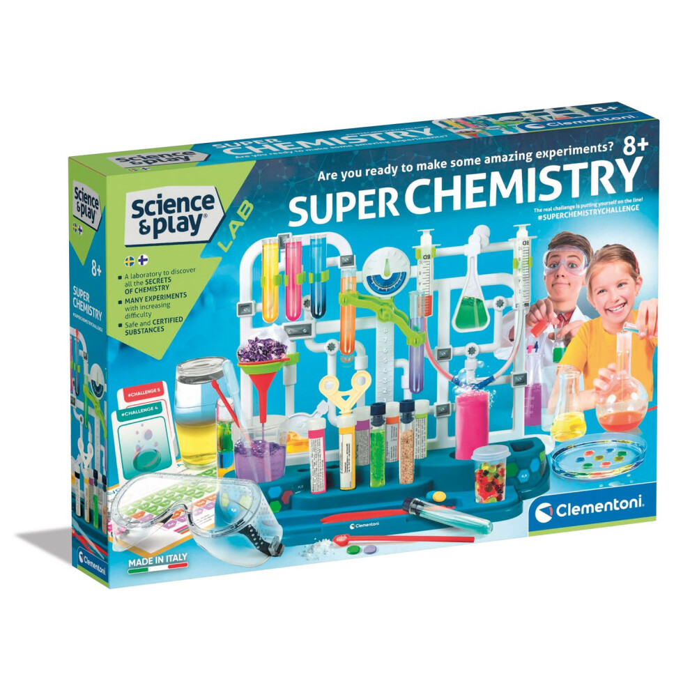 New Clementoni Super Chemistry Science Set