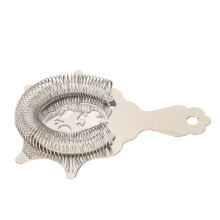 Hawthorne Cocktail Strainer Stainless Steel with Fine Mesh for Professional Bartenders and Home Bar