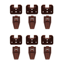 Plastic Drawer Slides and Guides Drawer Replacement Part for Mount Drawer Slides Plastic Drawer Guides for Dresser,A