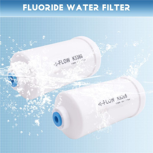 2 Pcs Replacement Fluoride Water Filter K5366 Compatible with Gravity Water Filtering System Purification Elements 2