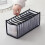 Underwear Bra Socks Organizer Storage, Washable Foldable Drawer Clothes Organizer (Black-11 Grids) 4