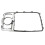 4L0864260 Front Console Chrome Frame Trim for  Q7 2007-2015 Gear Shift Panel Decorative Cover 4L0864260A 6