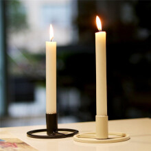 C-Candle Holders, Retro Candlesticks, Metal Geometric Vintage Candle Sticks Holder for Tables Centrepieces Decor