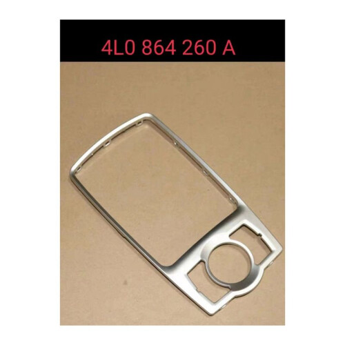 4L0864260 Front Console Chrome Frame Trim for  Q7 2007-2015 Gear Shift Panel Decorative Cover 4L0864260A 1