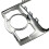 4L0864260 Front Console Chrome Frame Trim for  Q7 2007-2015 Gear Shift Panel Decorative Cover 4L0864260A 7