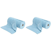 Lingette de Nettoyage RéUtilisable, Chiffon de Cuisine Domestique, Rouleaux de Serviettes en Microfibre, Chiffons à Vaisselle, Remplacement de