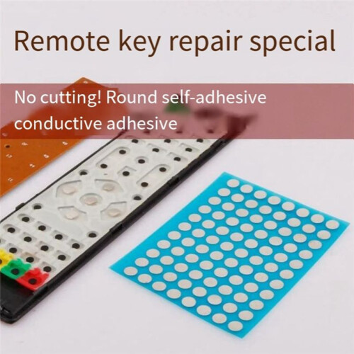 6mm Remote Control Button Repair Conductive Tape Patch Game Console Handle Button Contact Failure Repair 2