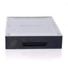 Baia de Disquete Interna de 2,5 A 3,5 Polegadas  III Rack Móvel Sem Bandeja de 6 Gbps para Painel Traseiro de Disco Rígido SSD de 2,5 Polegadas