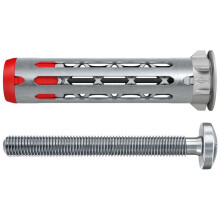 Chiodo - FISCHER - DuoHM - 5x55 mm - 4 pz - Per corpi cavi - Installazione rapida