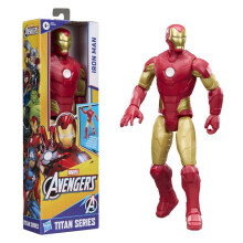 Figurine Iron Man von 29 cm, Titan-Serie, Superhelden-Spielzeug für Kinder, ab 4 Jahren, Marvel Avengers