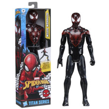 Figurine Miles Morales 30 cm, Titan-Serie, Superhelden-Spielzeug für Kinder, Marvel Spider-Man, ab 4 Jahren