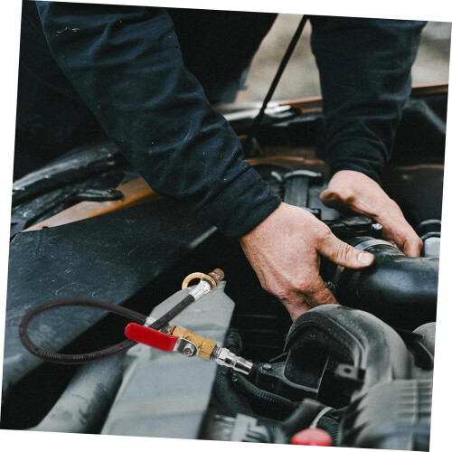 Cylinder Leak Down Tester Kit with Precision Leak Detection for Automotive Engine Compression Testing 2