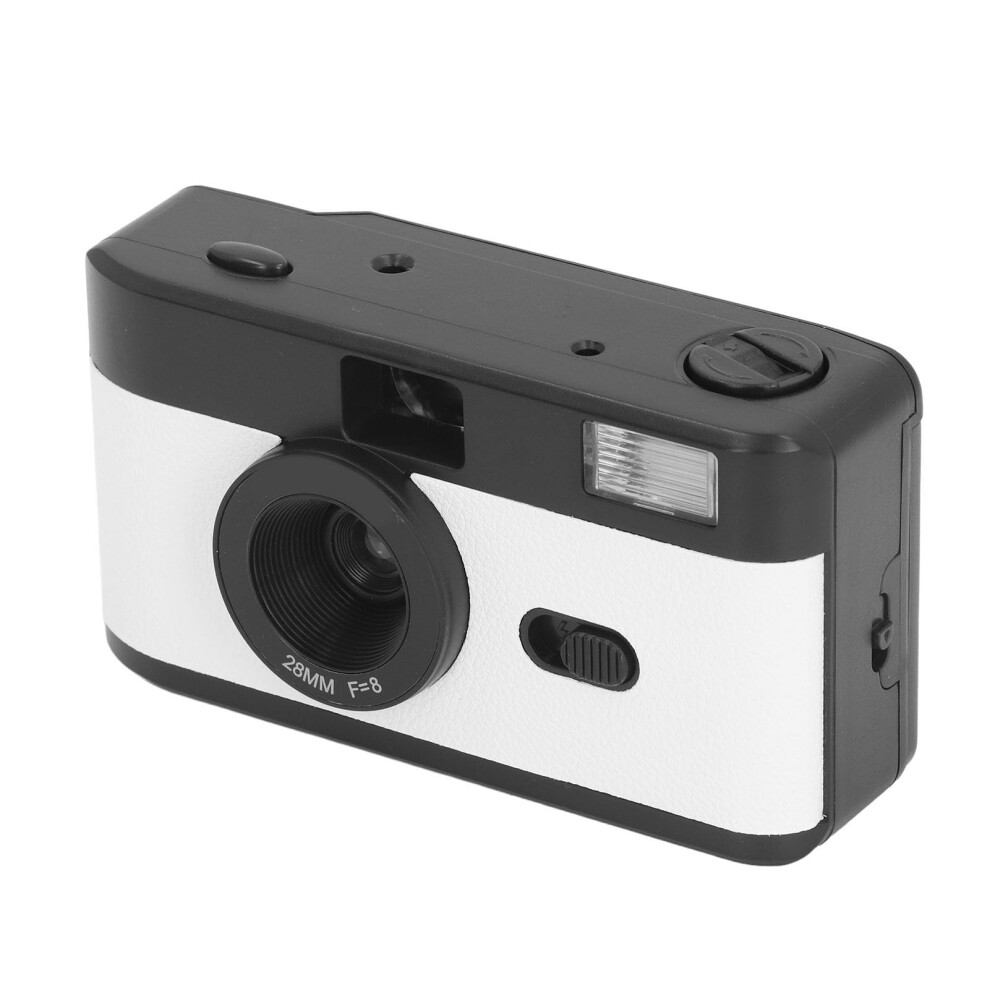 35Mm Film Camera With 28Mm Lens And Builtin Flash, Vintage Style For Authentic Photography 9771547203896