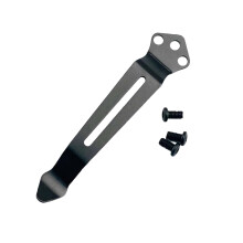Knife Pocket Clip Replacement for Benchmade 535, 420 Stainless Steel, Wide Compatibility, Black
