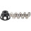 Adjustable Aluminum Drill Guide with Doweling Jig for Precision 90 Woodworking Hole Drilling 5