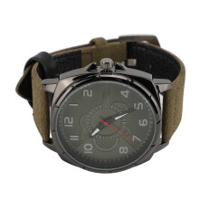 Reloj verde para hombre, 28mAh, esfera de 4.46 cm, SR626SW