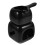 Black Ceramic Essential Oil Heater Aromatherapy Diffuser Burner 1