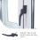 Aluminum Alloy Window Crank Handle Smooth Grip for Sliding Windows 9