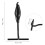 Durable Black Iron Lid Lifter Hook for Camping and Grilling Tools 3