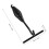 Durable Black Iron Lid Lifter Hook for Camping and Grilling Tools 2
