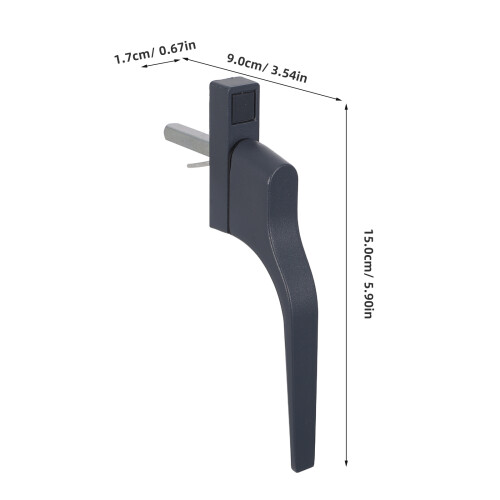 Aluminium Fenêtre Gris Durable 2