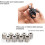 Woodworking Drill Guide with Adjustable Doweling Jig, Precision Depth Control, 210mm Aluminum 4