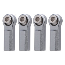 4PCS Metal Alloy Ball Joint for 1/10 RC Car 7.0mm M4 Thread Ti Color