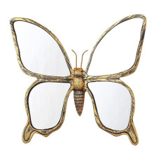 Decoratieve Insecten, Dieren, Spiegels, Vlinders van Hars, Glazen Wanddecoratie, Perfect voor Victoriaanse en Europese Huizen